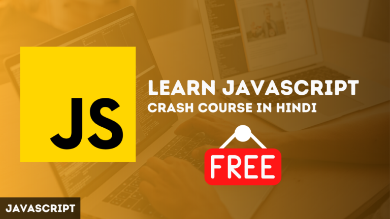 Javascript crash course